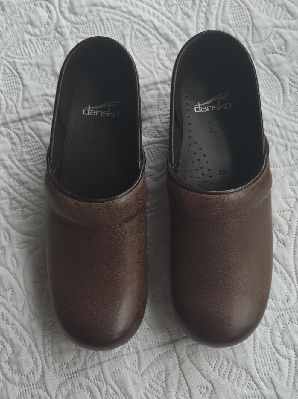 Dansko Women's Brown Leather Slip-on - Sz 39